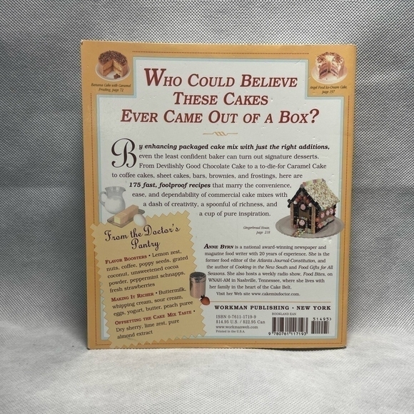 Recipes Book The Cake Mix Doctor Cakes Baking Recipes Cookbook - Picture 2 of 2